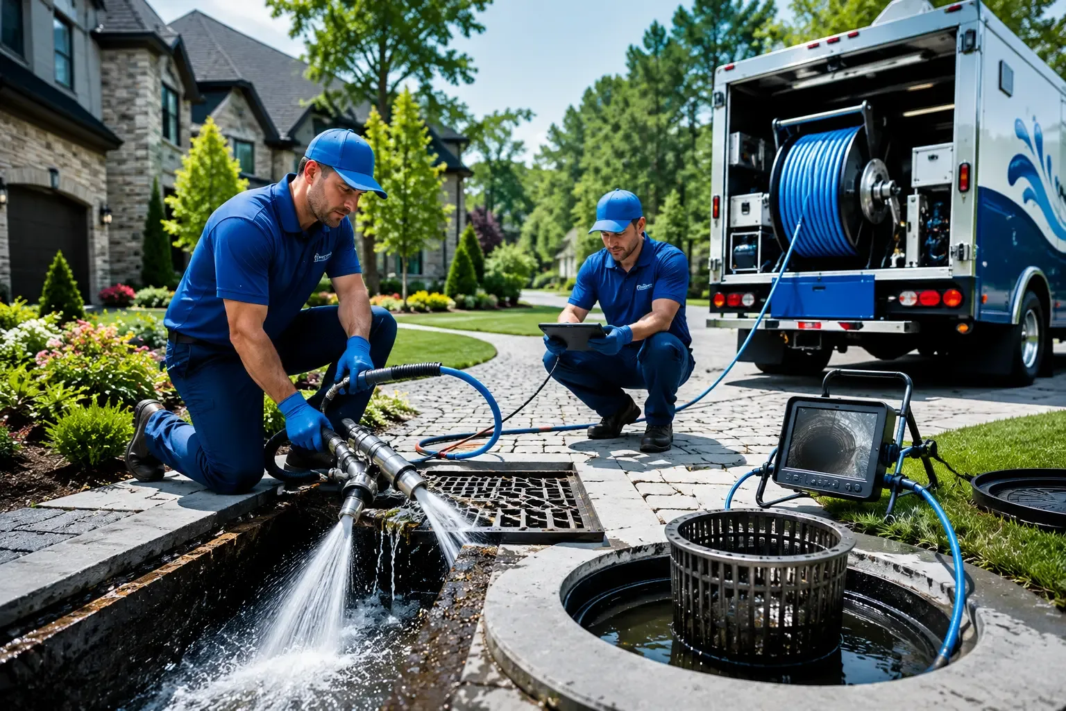 Local outdoor drain cleaning professionals in Bell City, LA