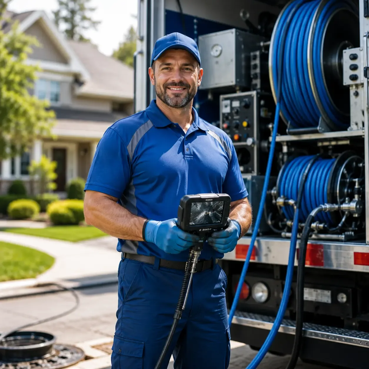 Local outdoor drain cleaning specialists in Bell City, LA